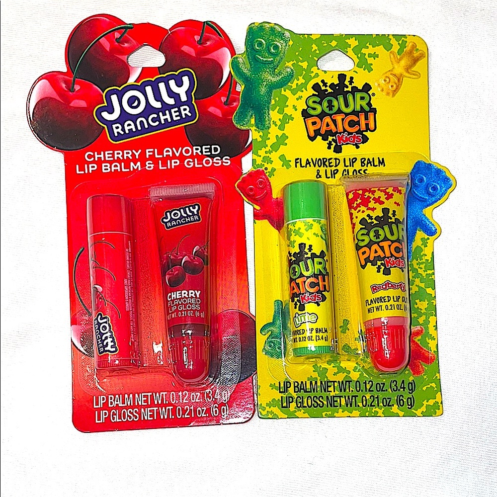 Jolly Rancher and Sour Patch Kids Lip Balm Set